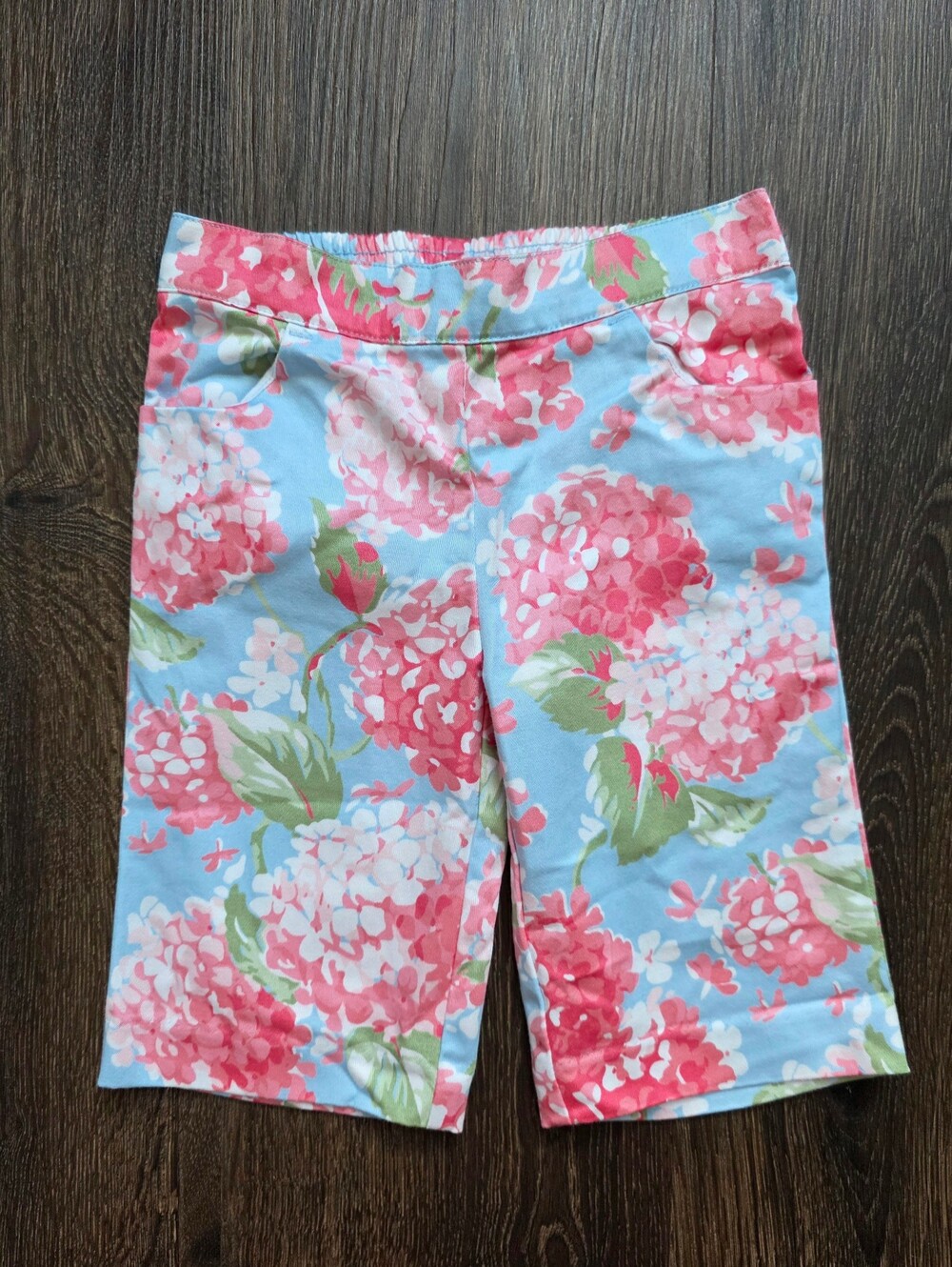 Janie & Jack vintage pink hydrangea bottoms